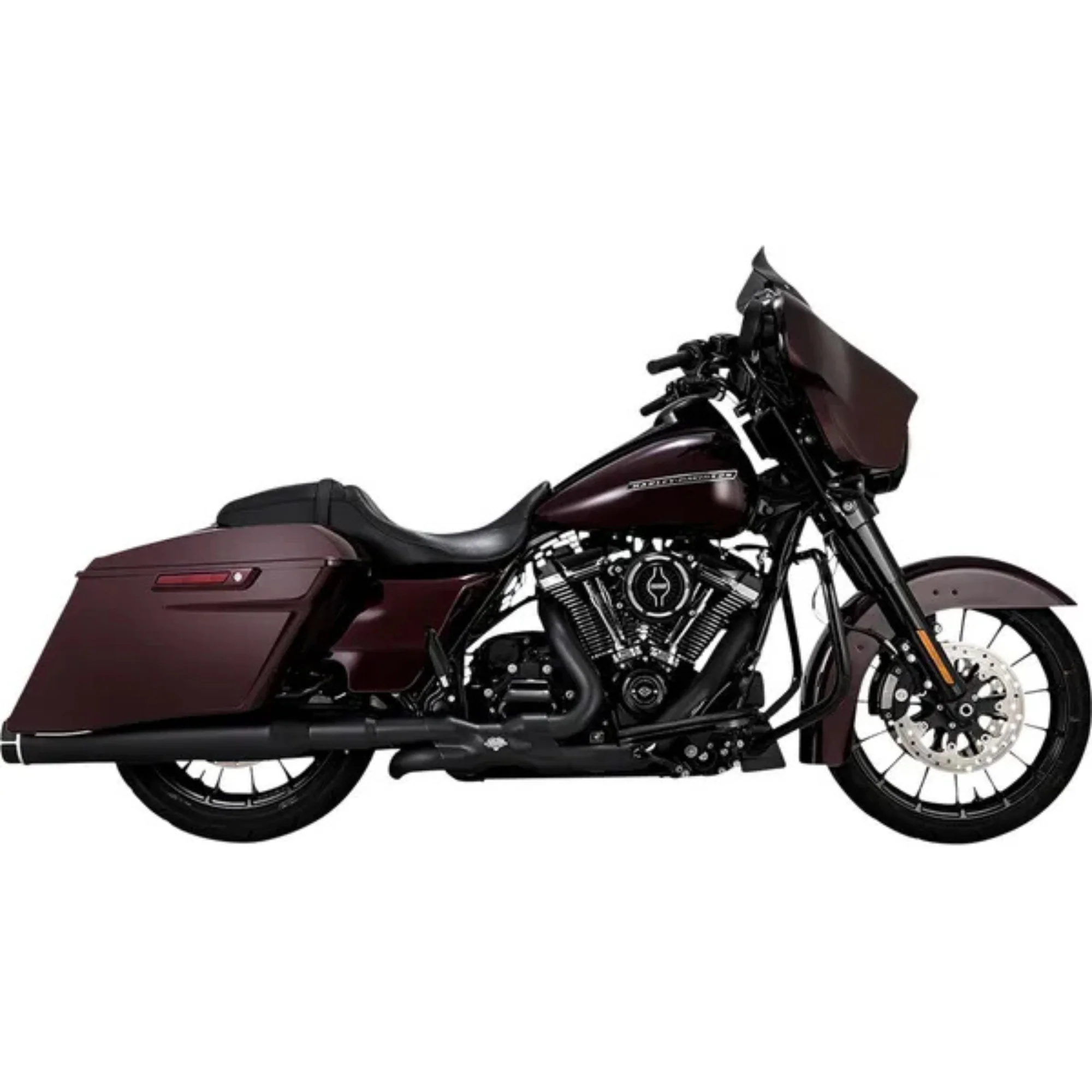 VANCE & HINES - Silencieux Torquer 450 - Touring 17+ Chrome, Noir ou Noir embouts chromés - Image 14