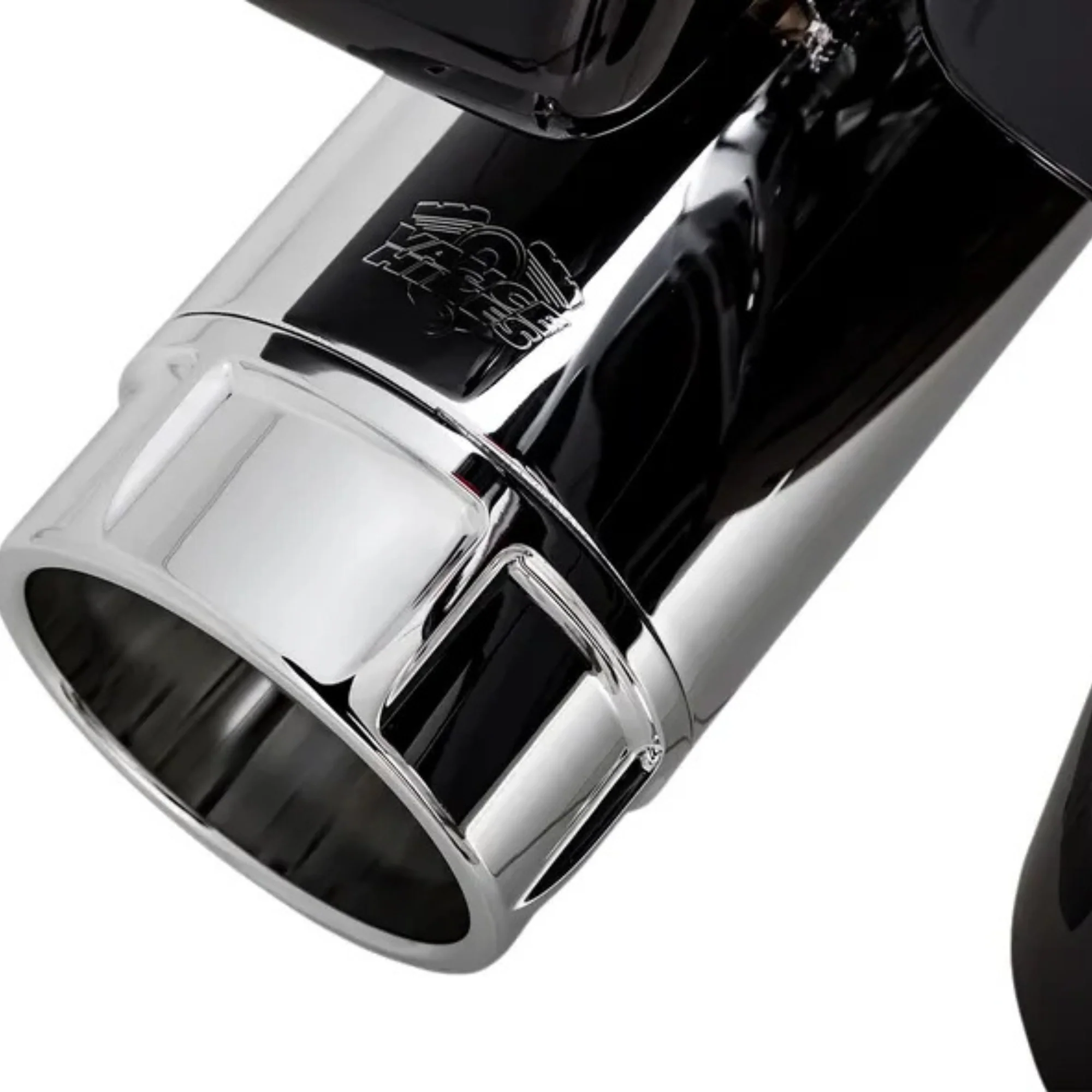 VANCE & HINES - Silencieux Torquer 450 - Touring 17+ Chrome, Noir ou Noir embouts chromés - Image 2
