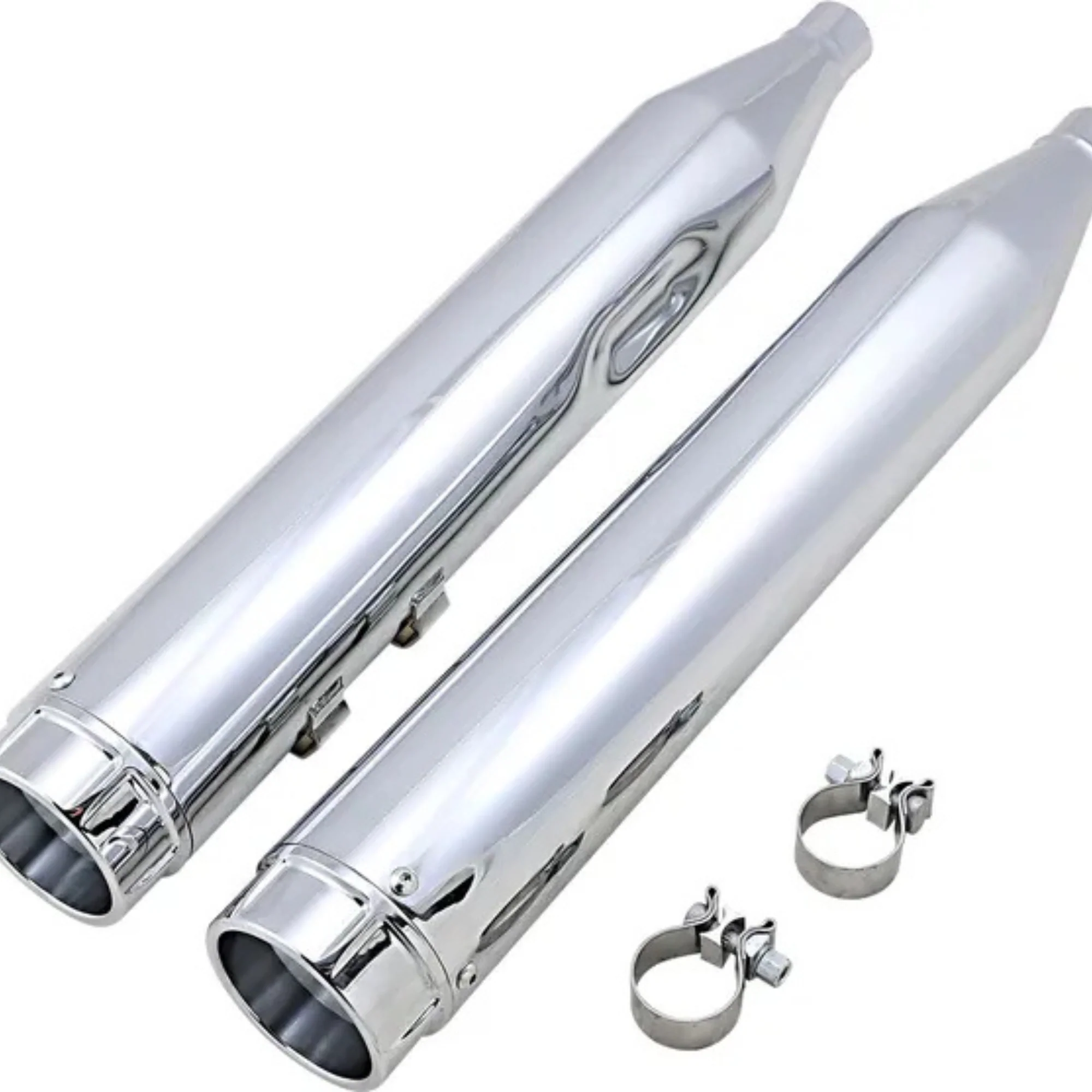 VANCE & HINES - Silencieux Torquer 450 - Touring 95-16 Chrome - Image 2